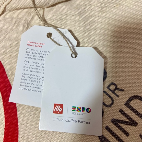 ILLY CAFFÈ Expo Milano Canvas Tote Bag - Picture 7 of 7